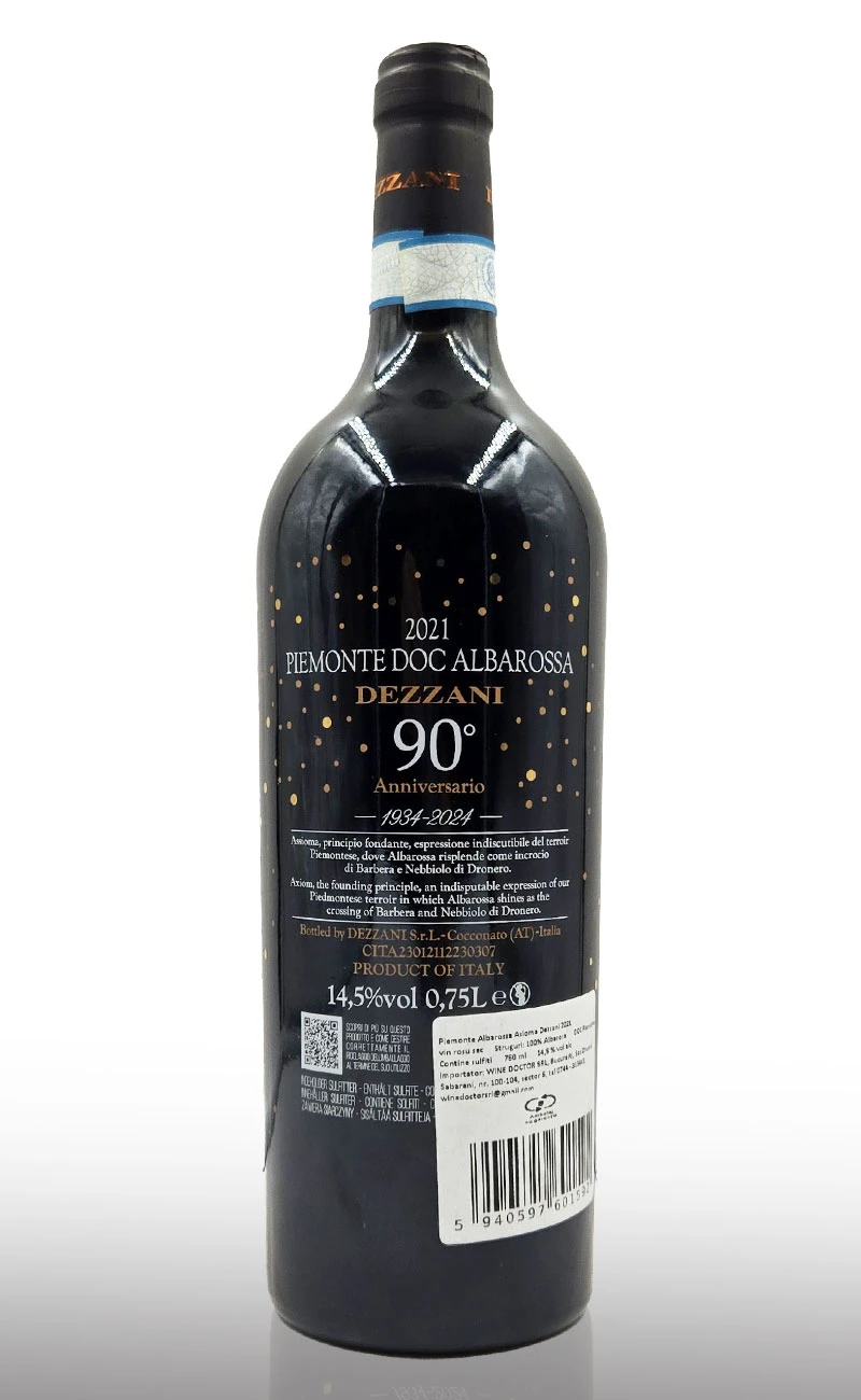 Vin rosu sec, Assioma Editie Aniversara