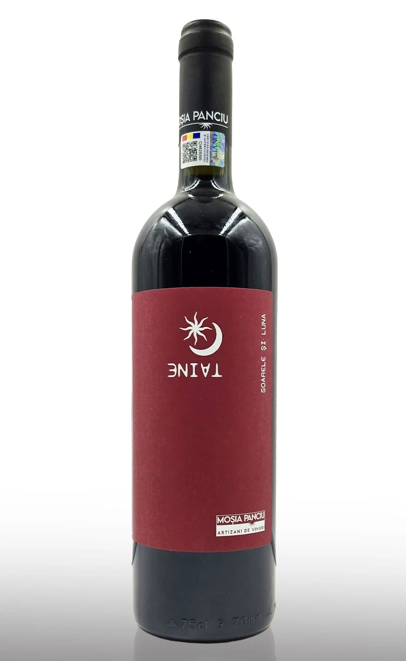 Vin rosu sec, Mosia Panciu Taine, Feteasca Neagra si Cabernet Sauvignon
