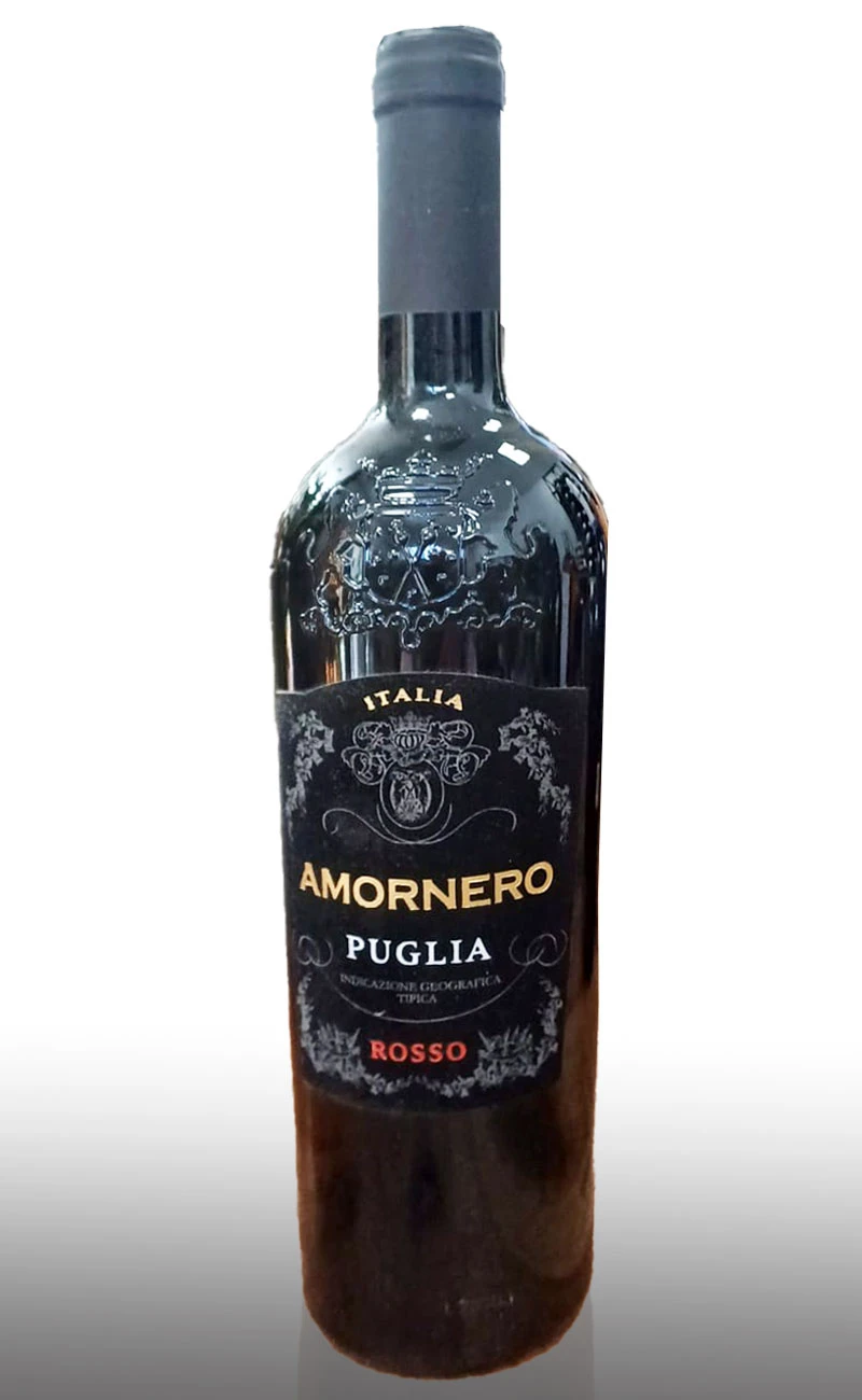 Vin rosu sec, Amornero Puglia Rosso