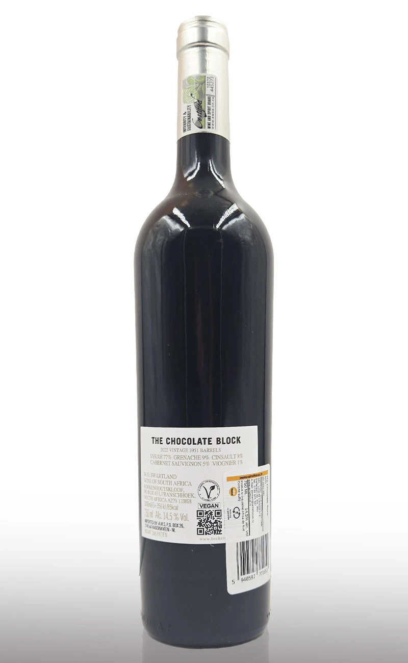 Vin rosu sec, The Chocolate Block