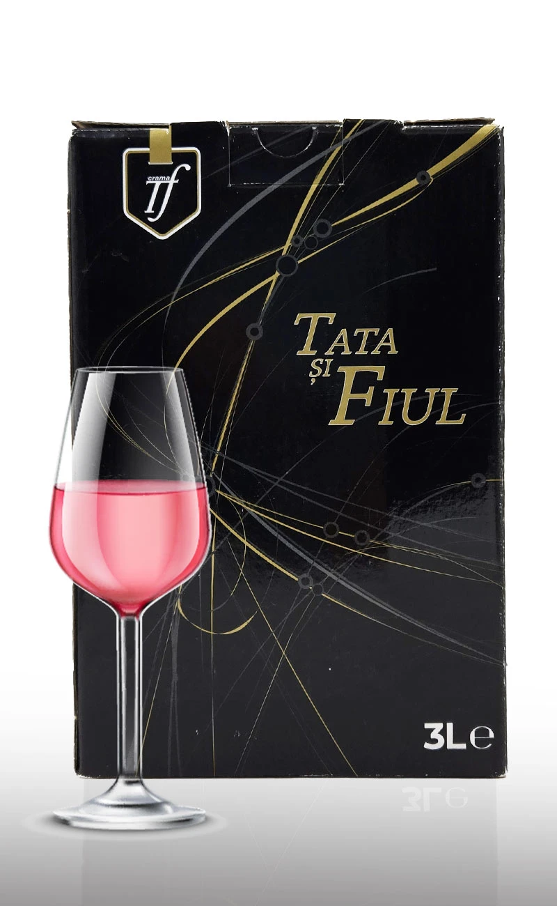 Vin roze demisec, Tata si Fiul Bag in Box 3L