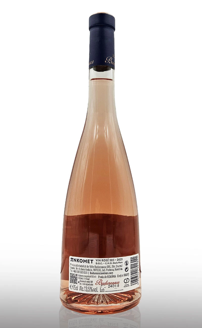 Vin roze sec, Budureasca Pincomet