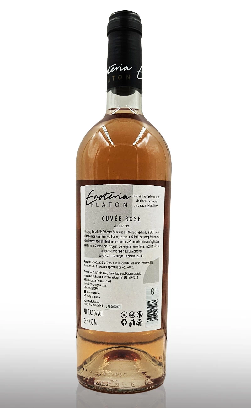 Vin roze sec, Enoteria Platon Cuvee Rose