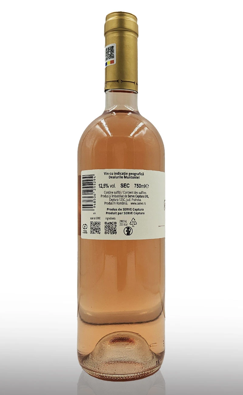 Vin roze sec, Serve Terra Romana