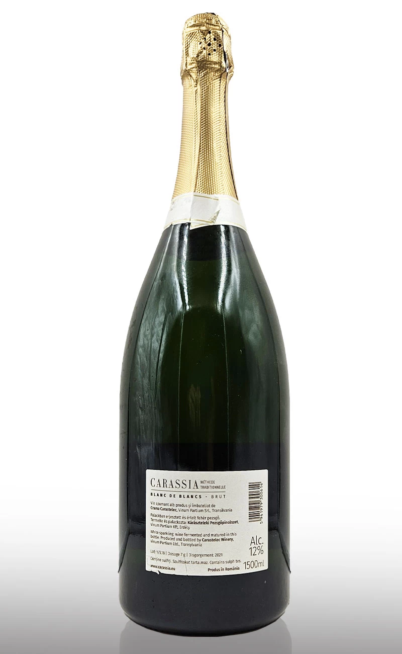 Vin spumant brut, Carastelec Carassia Blanc de Blancs Magnum 1.5L