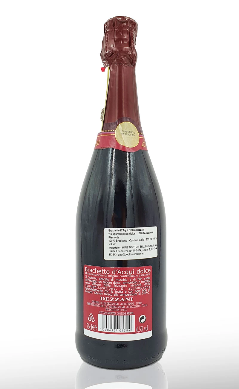 Vin spumant rosu dulce, Dezzani Brachetto D'Aqui