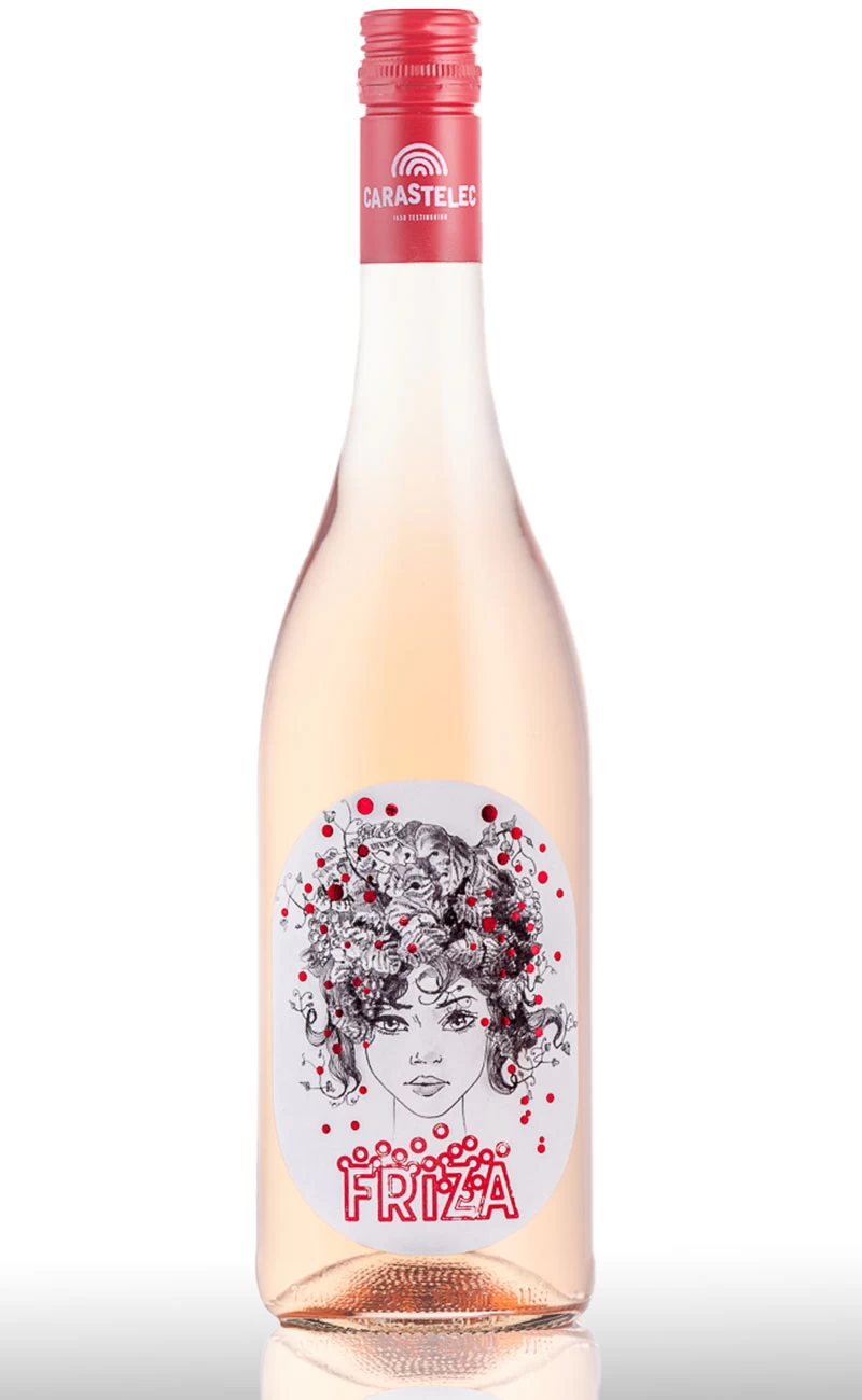 Frizzante roze sec, Carastelec Frizza