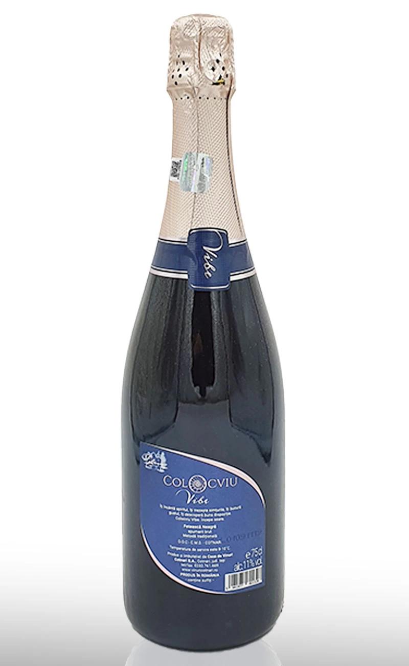Cotnari Colocviu Vibe Spumant Feteasca Neagra Rose Brut