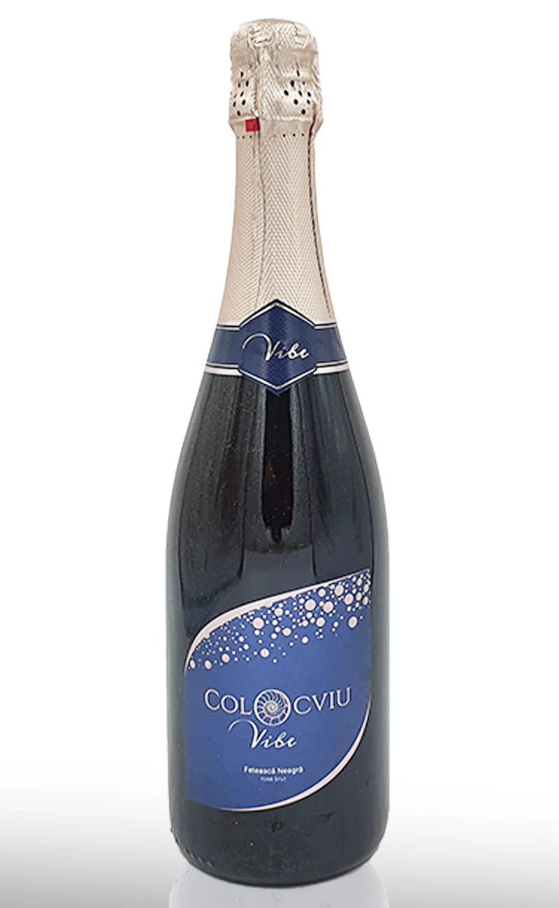 Cotnari Colocviu Vibe Spumant Feteasca Neagra Rose Brut