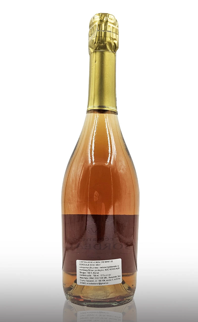 Vin spumant roze brut, Cremant de Bordeaux