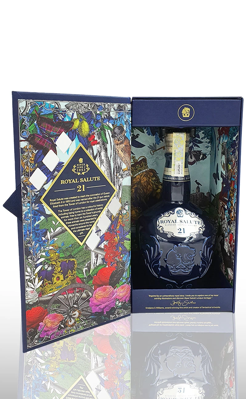 Whisky, Chivas Royal Salute 21 ani 0.7L cu cutie