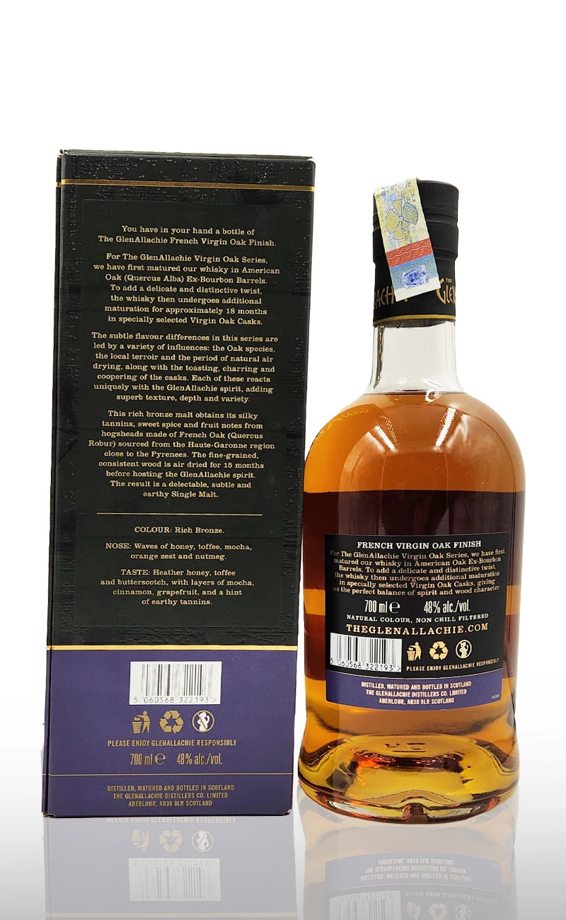 Whisky, The Glenallachie Single Malt 12 ani 0.7L