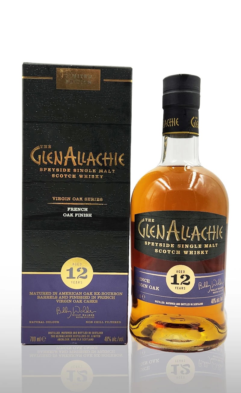 Whisky, The Glenallachie Single Malt 12 ani 0.7L