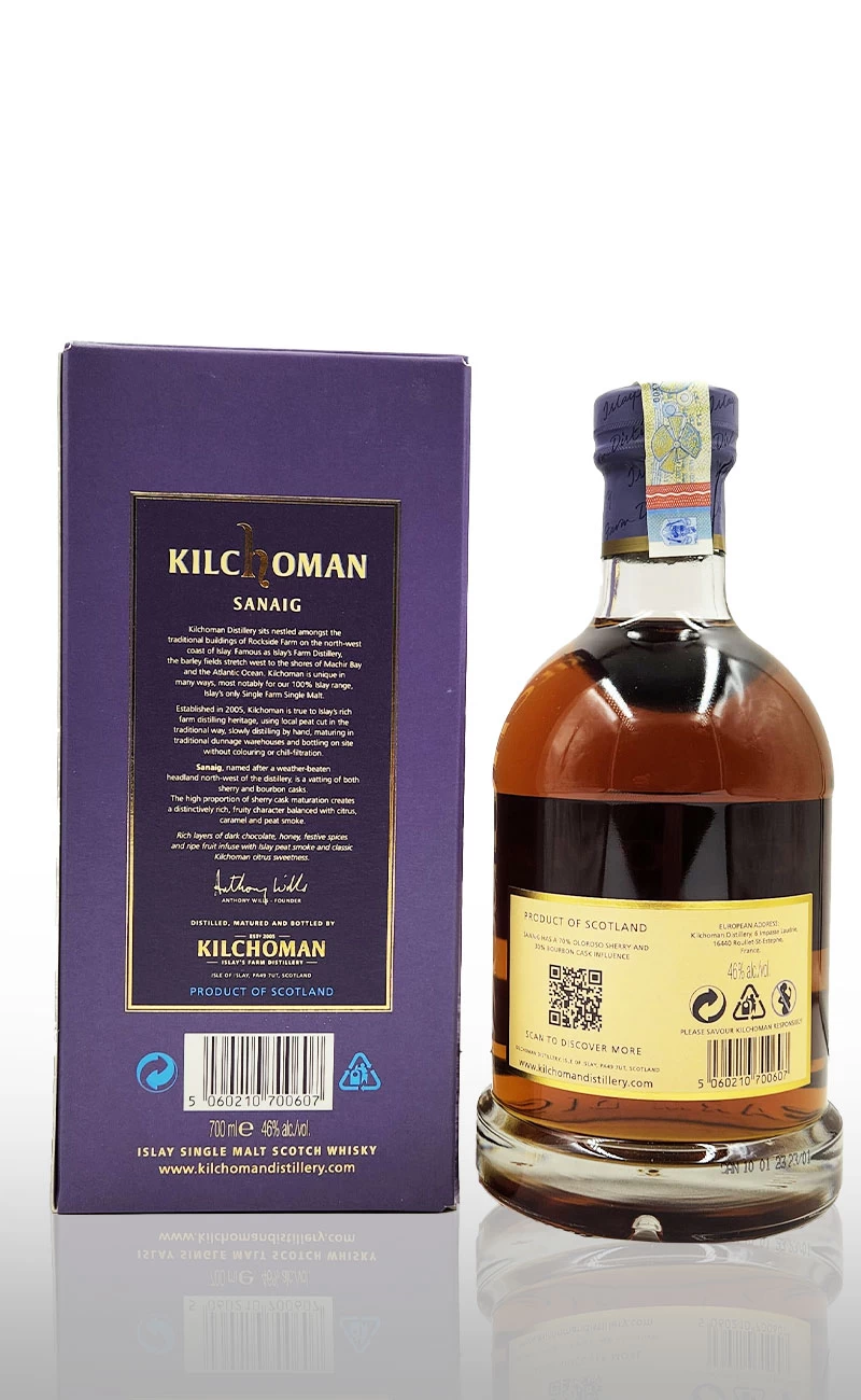 Whisky, Kilchoman Sanaig 0.7L