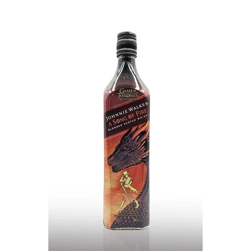 Whisky, Johnnie Walker Black Label A Song of Fire Game of Thrones 0.7L