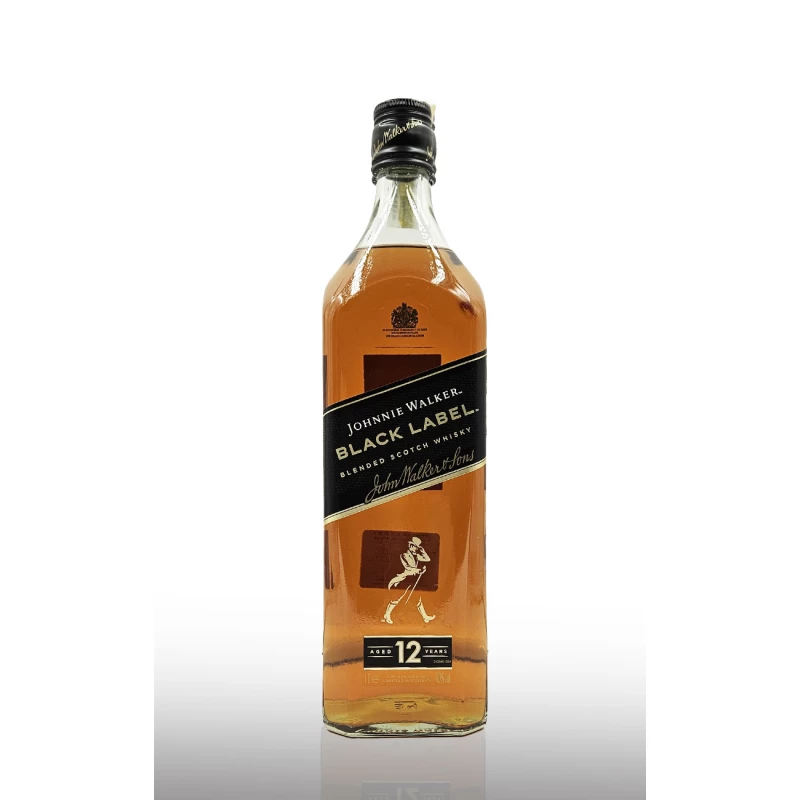 Whisky, Johnnie Walker Black Label 12 ani 1L