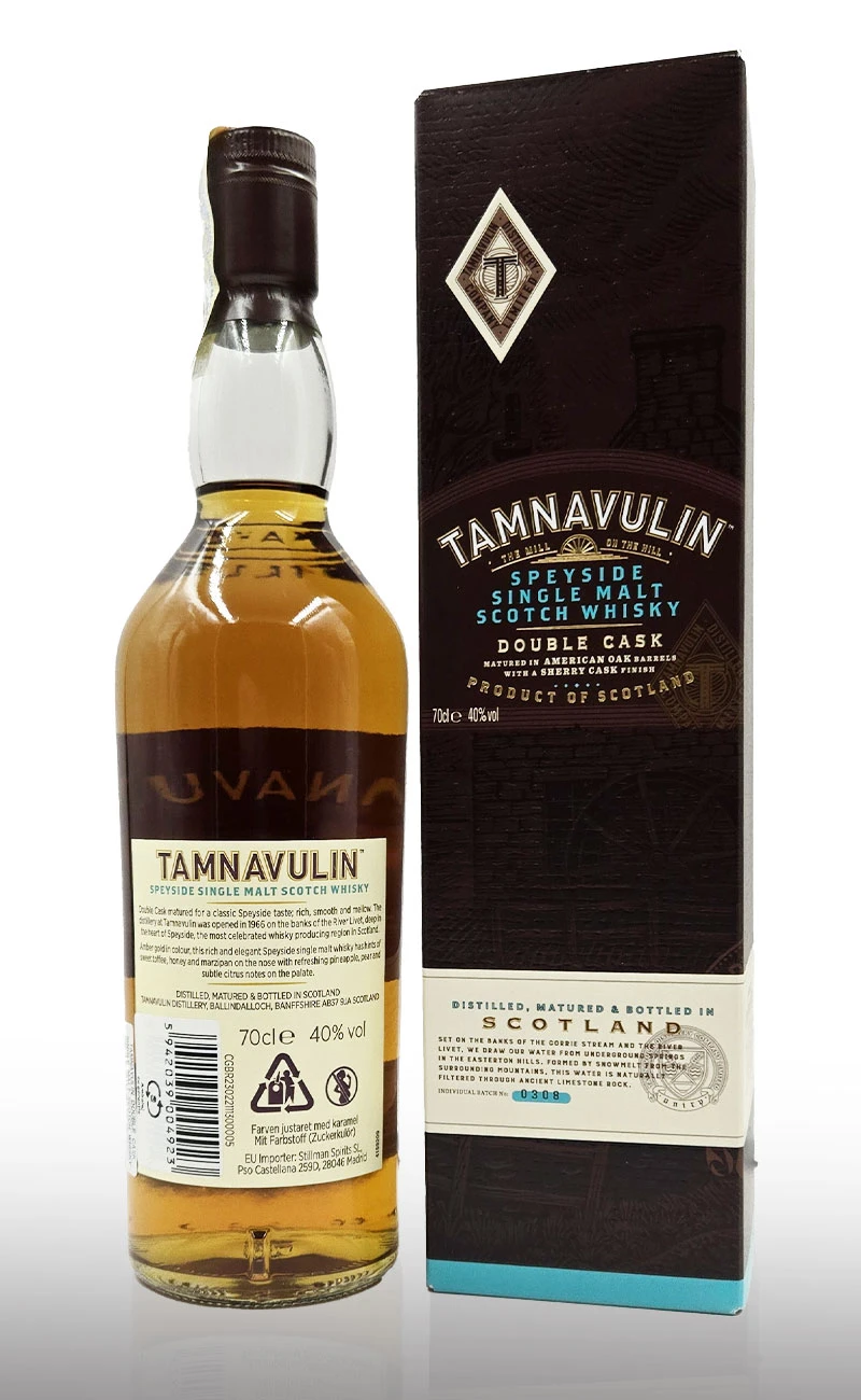 Whisky, Tamnavulin Speyside Single Malt Scotch 0.7L