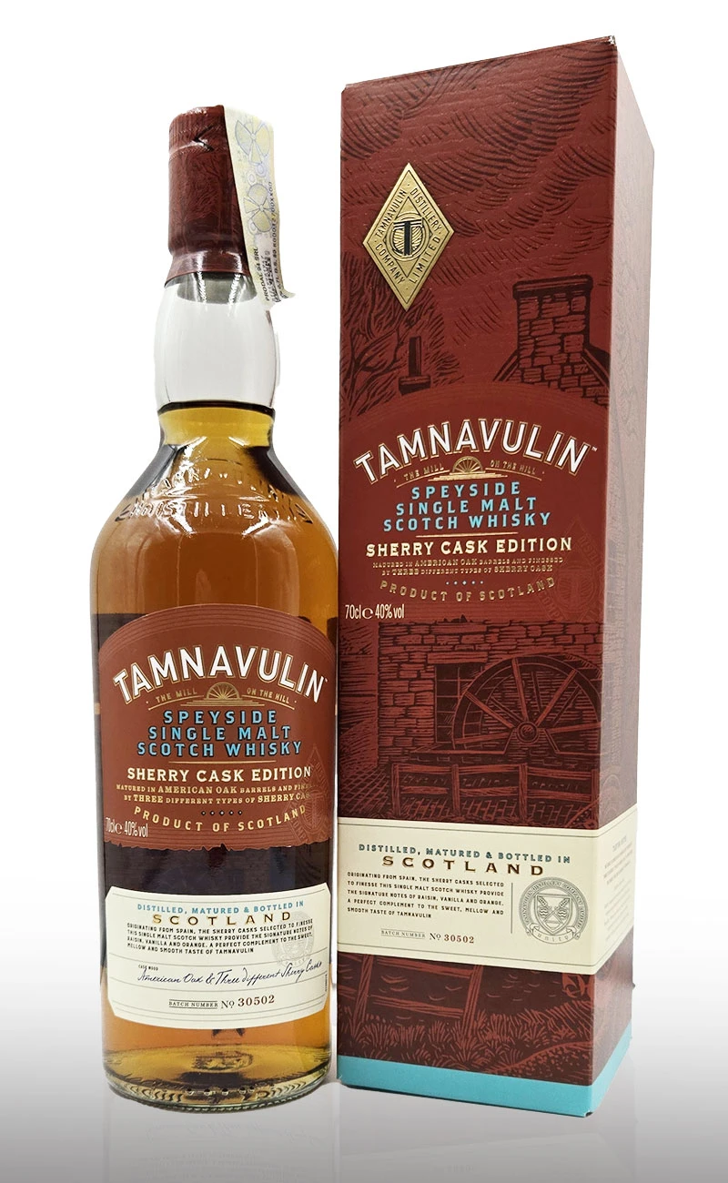 Whisky, Tamnavulin Sherry Cask Single Malt 0.7L